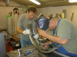 The flat rear fender